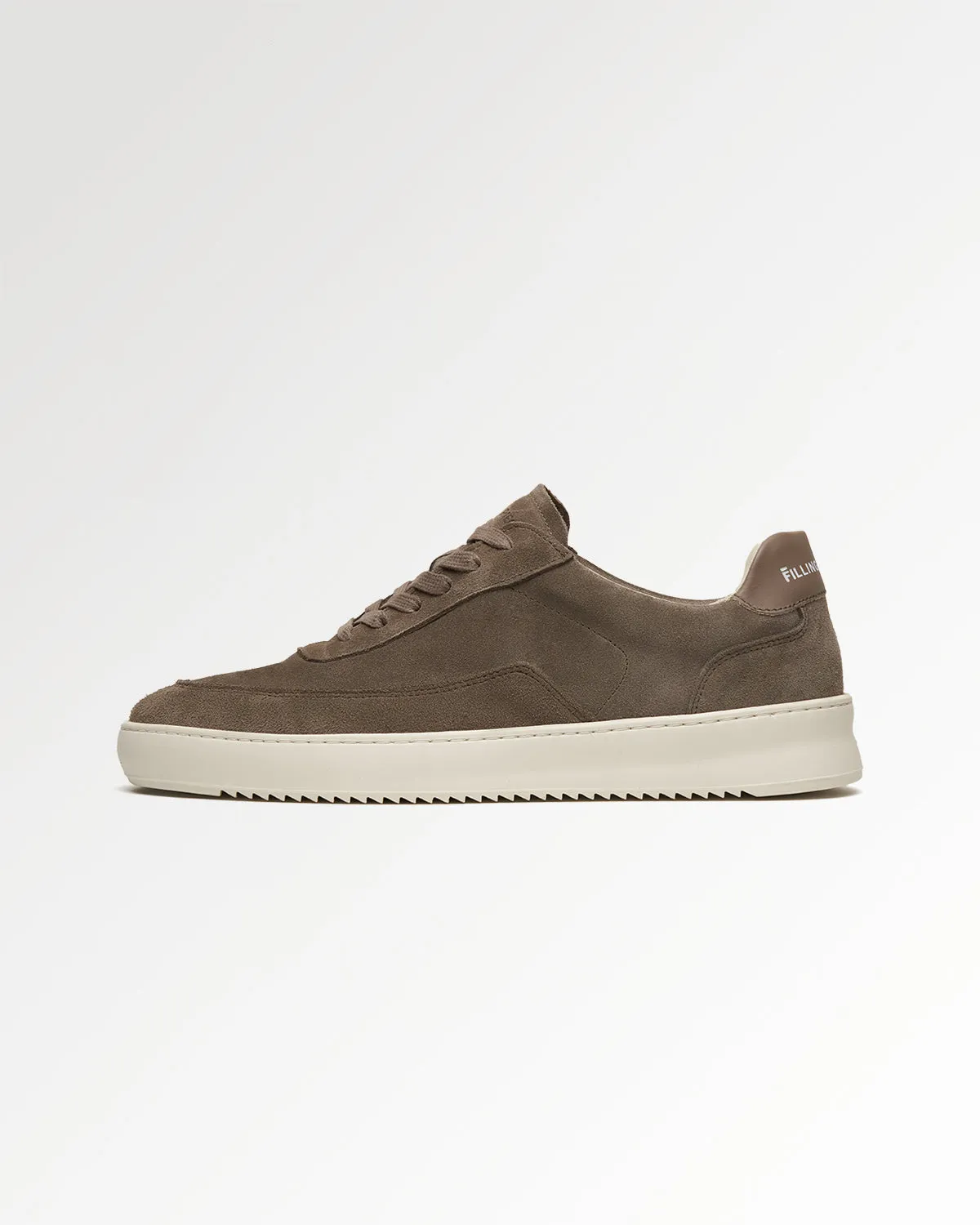Mondo Suede Organic Khaki sold by Filling Pieces