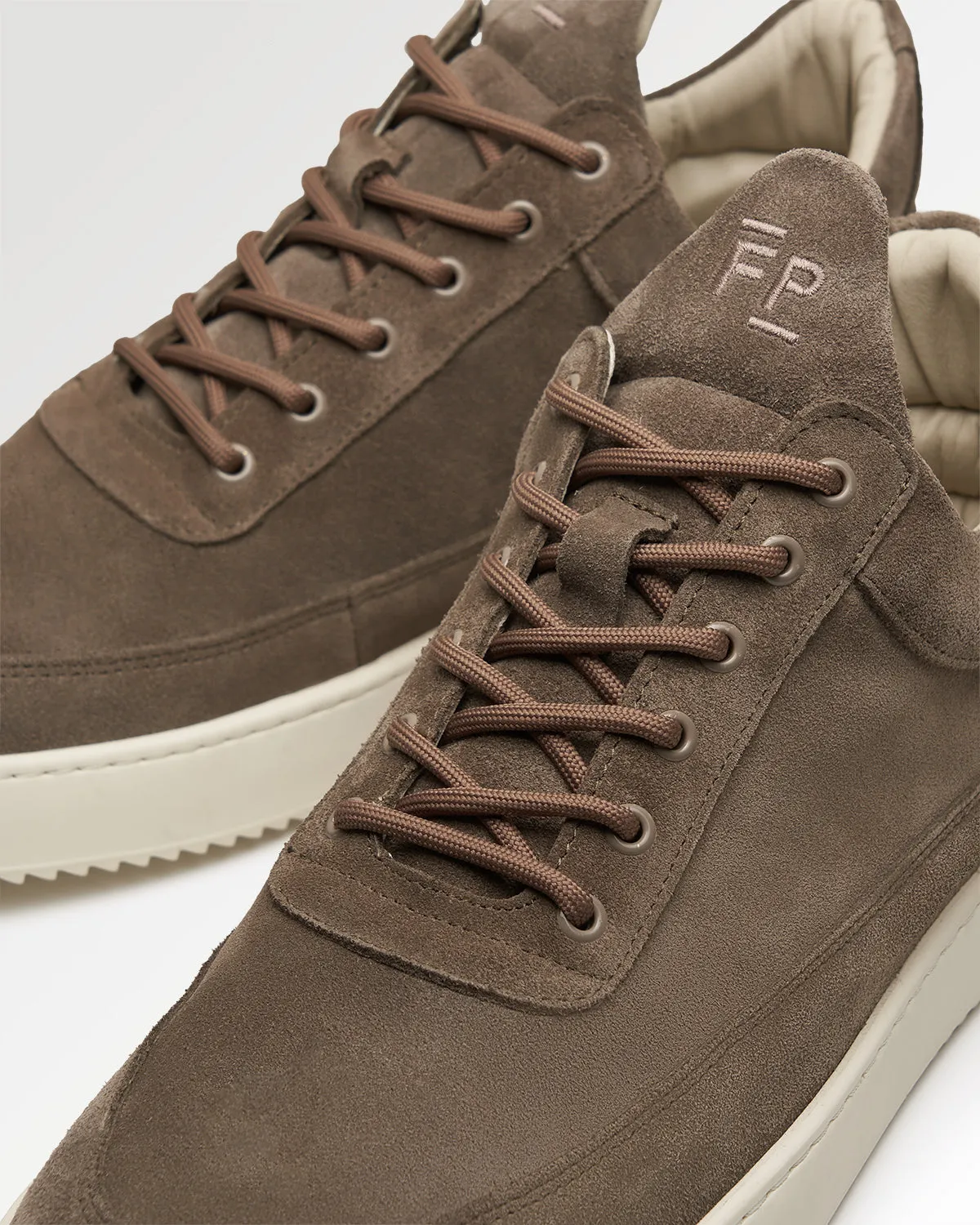 Low Top Suede Organic Khaki sold by Filling Pieces product image thumbnail 3