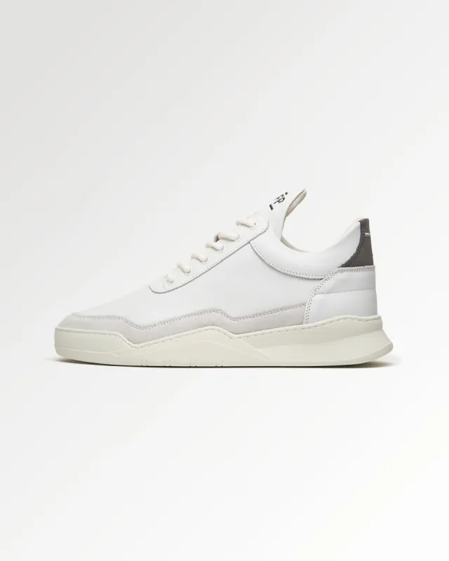 Low Top Ghost White / Shark sold by Filling Pieces