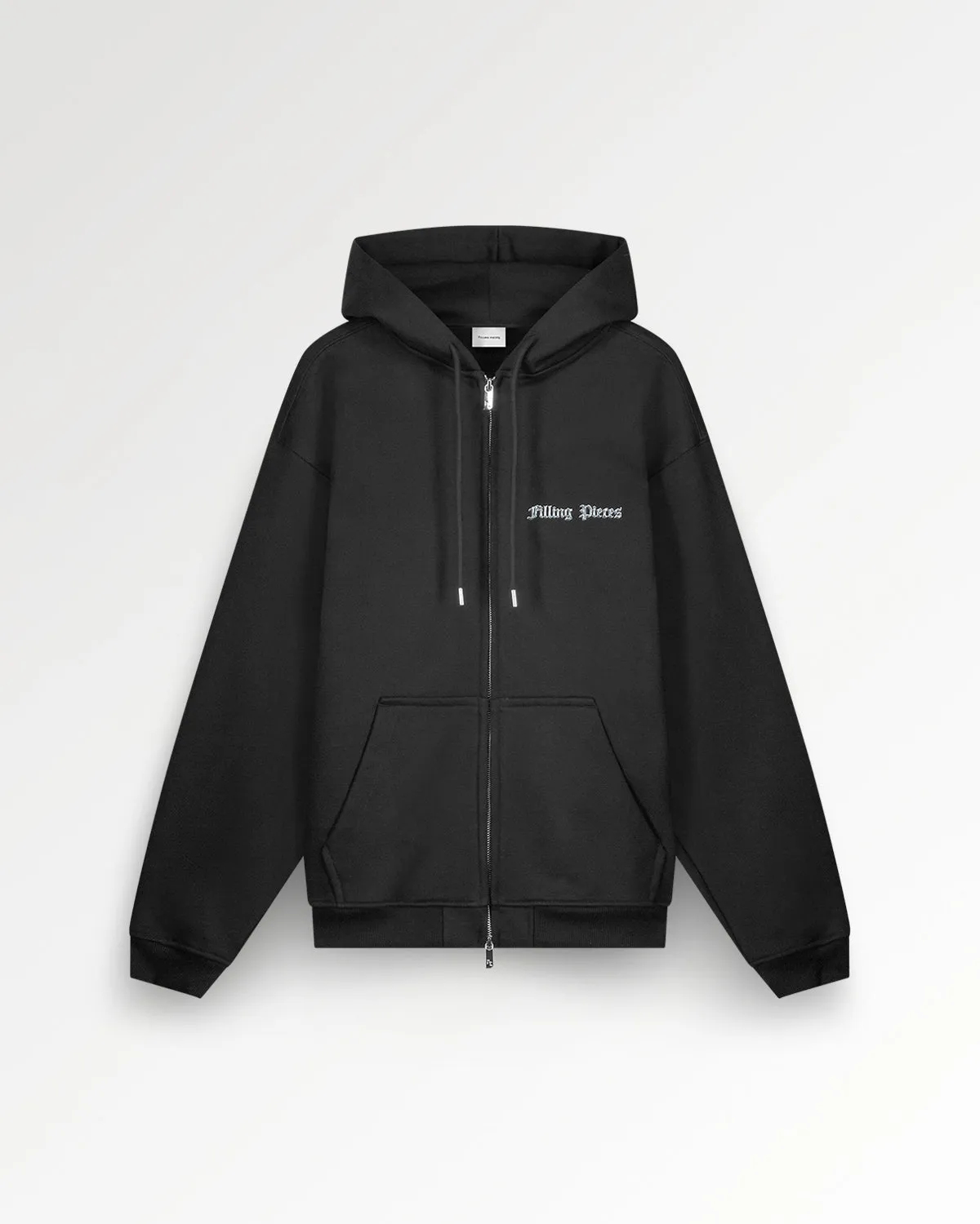 Zip Hoodie Chrome Flower Black sold by Filling Pieces product image thumbnail 2