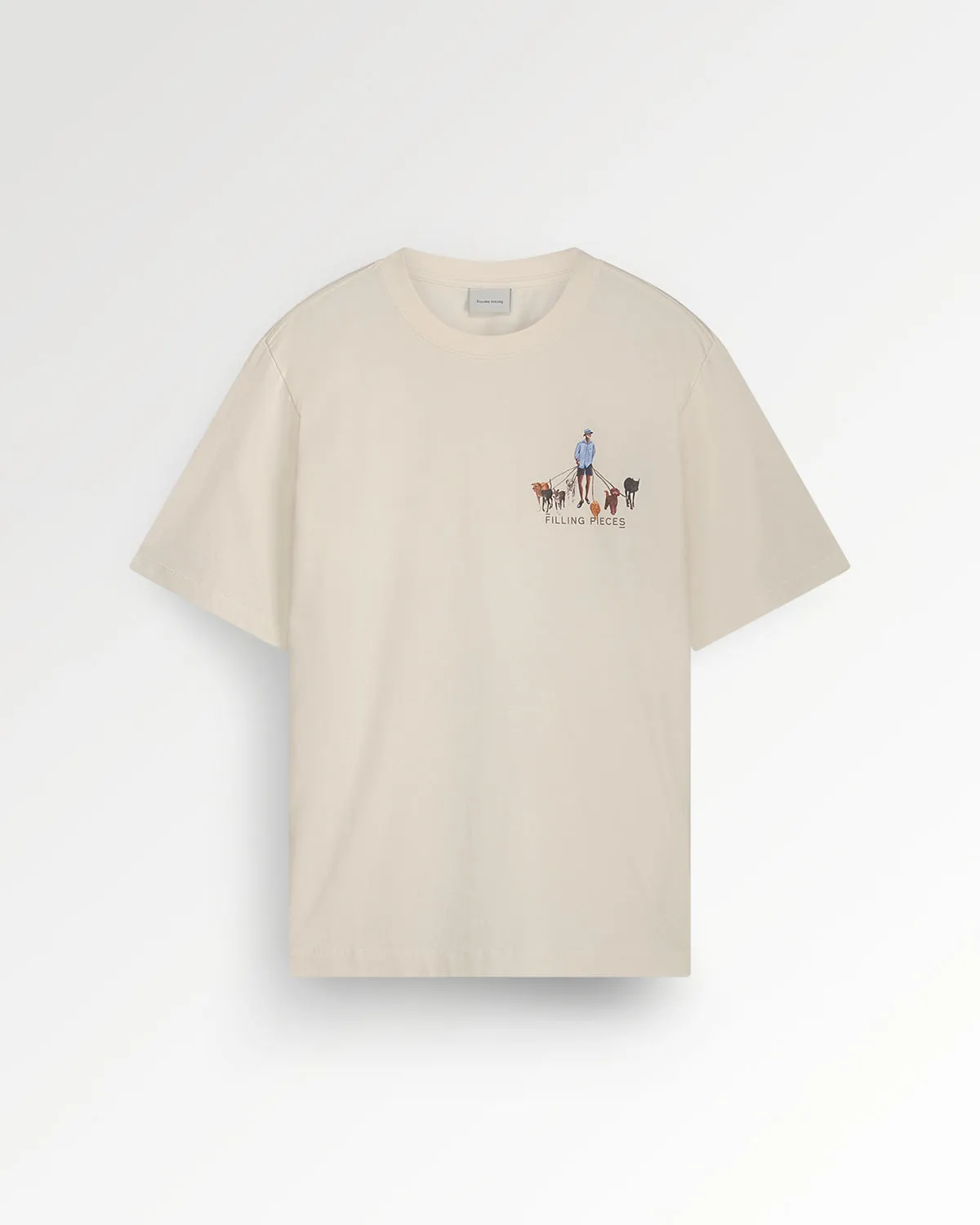 T-shirt Dog Walker Antique White sold by Filling Pieces product image thumbnail 2