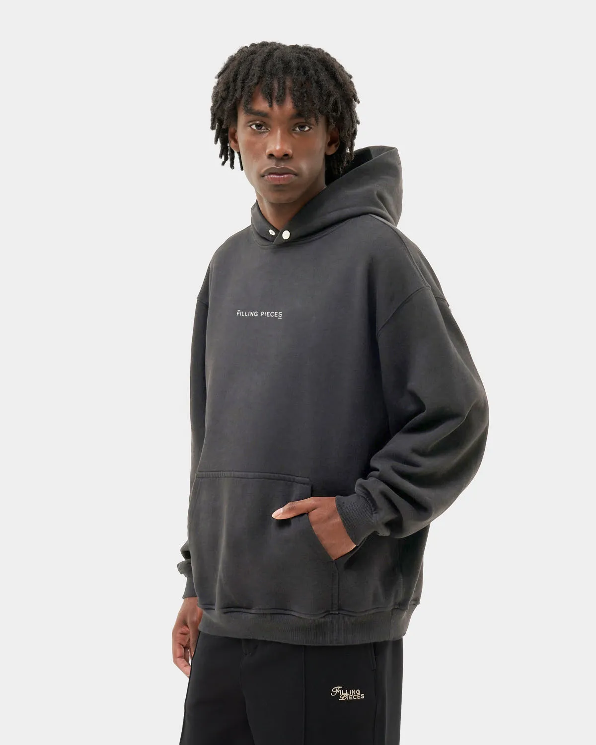 Hoodie Handshake Vintage Black sold by Filling Pieces product image thumbnail 3