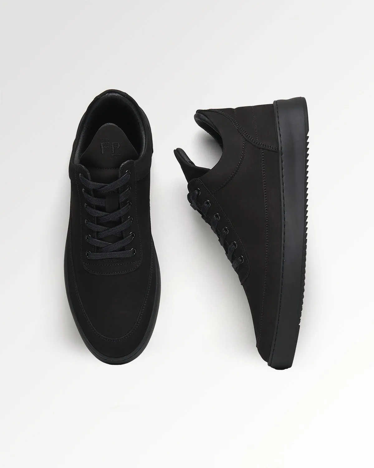 Low Top Ripple Nubuck All Black sold by Filling Pieces product image thumbnail 2