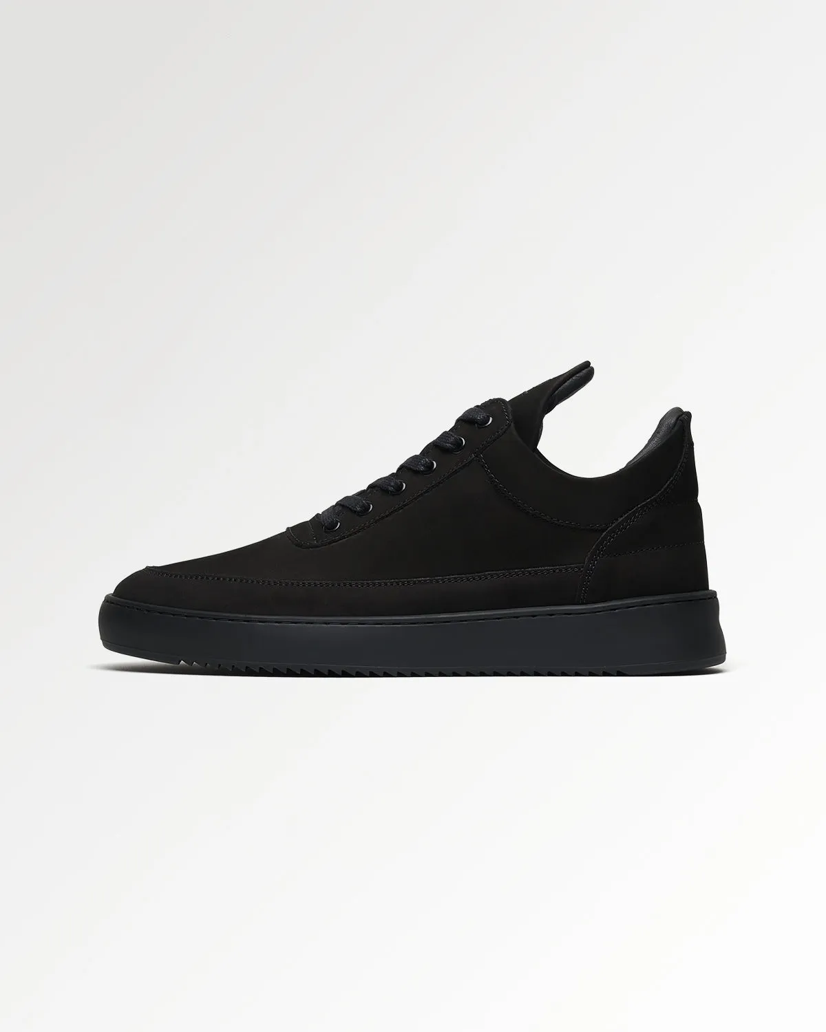 Low Top Ripple Nubuck All Black sold by Filling Pieces