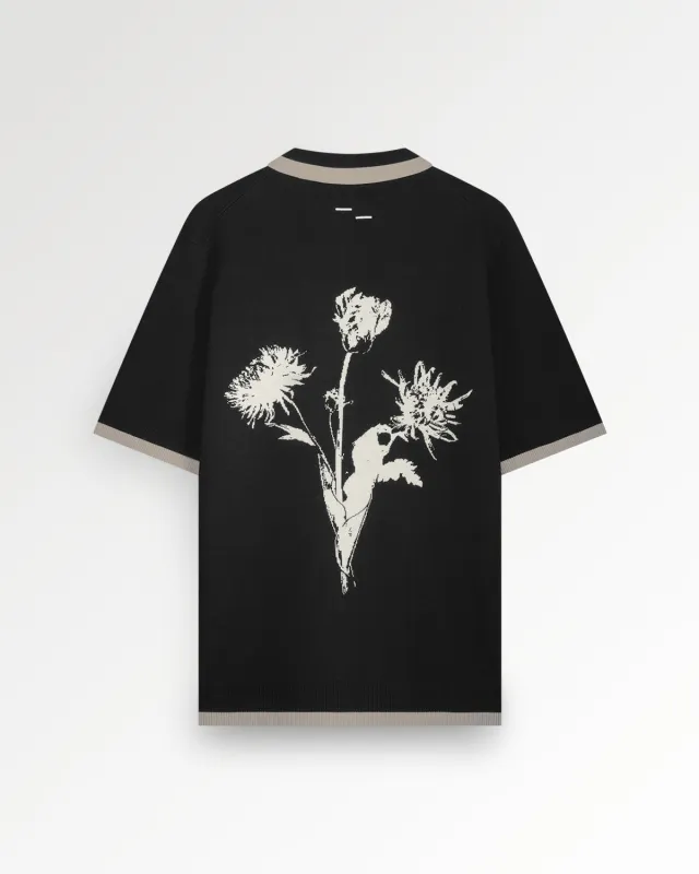 Knit Shirt Gardener Black sold by Filling Pieces