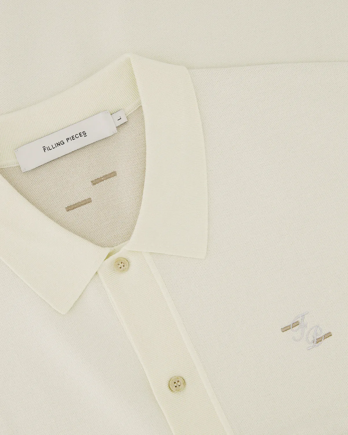 Knit Shirt Classic Antique White sold by Filling Pieces product image thumbnail 2