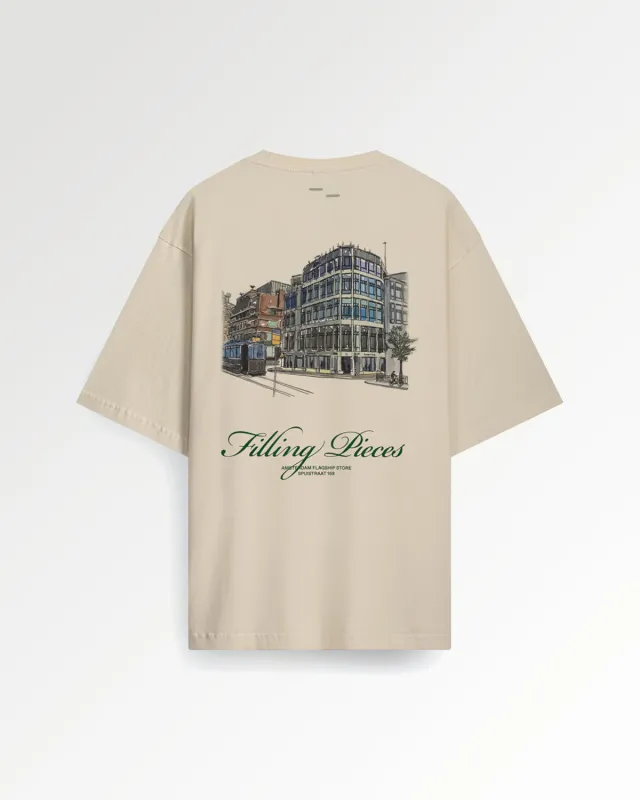 T-shirt Boxy Flagship Antique White sold by Filling Pieces