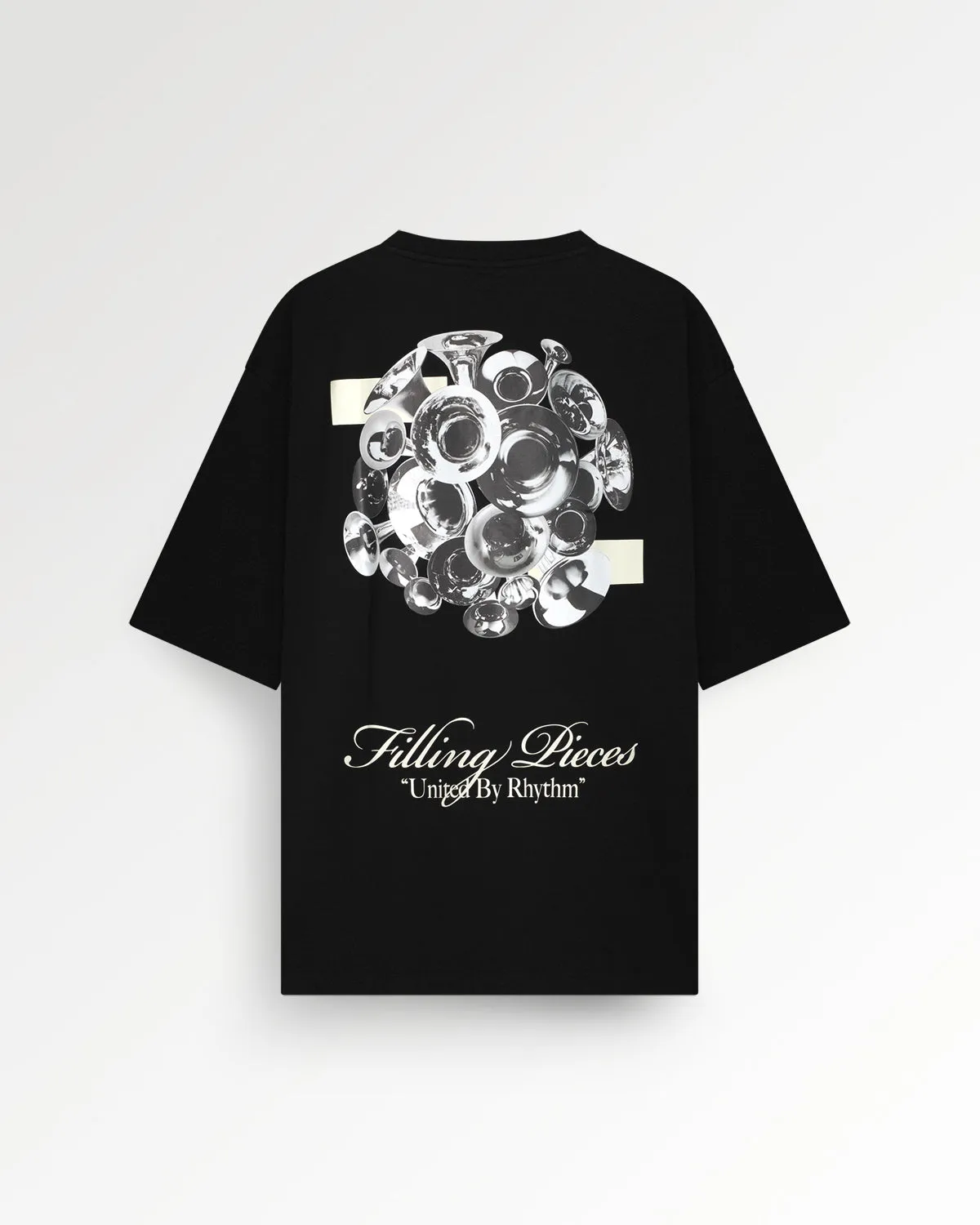 T-shirt Boxy Bouquet Black sold by Filling Pieces