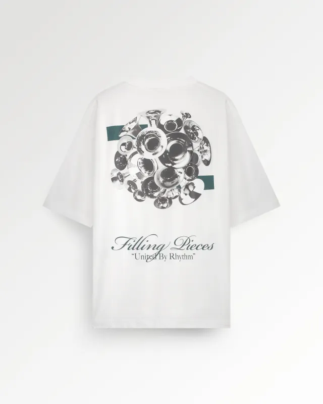 T-shirt Boxy Bouquet White sold by Filling Pieces