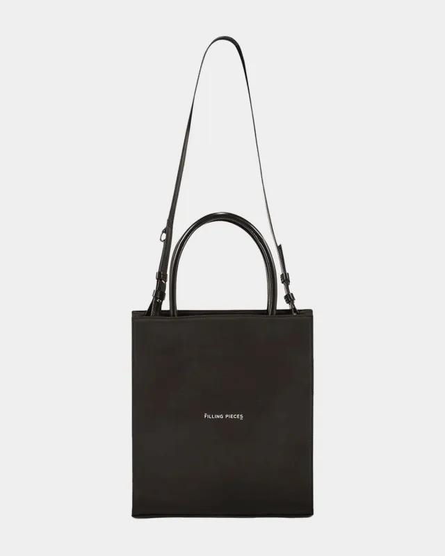 Tote Bag Medium Nylon Black made by Filling Pieces