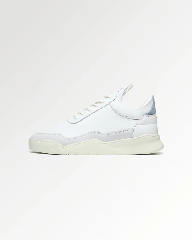 Low Top Ghost White / Sky Blue sold by Filling Pieces