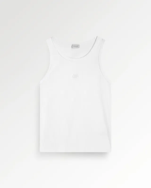 Tank Top Knot White sold by Filling Pieces