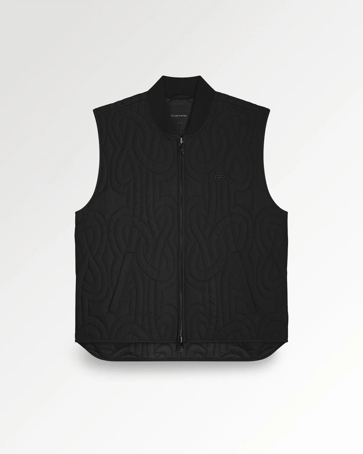Quilted Vest Black sold by Filling Pieces