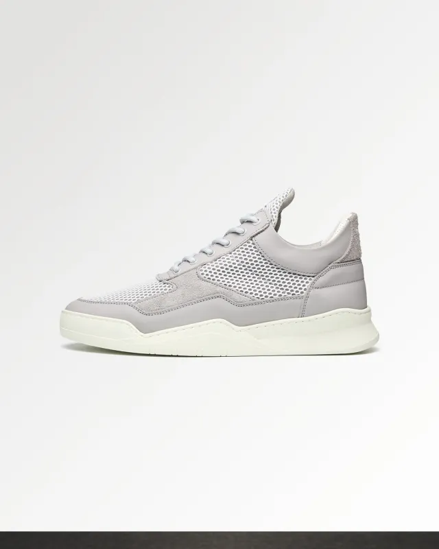 Low Top Ghost Mesh Grey / White sold by Filling Pieces