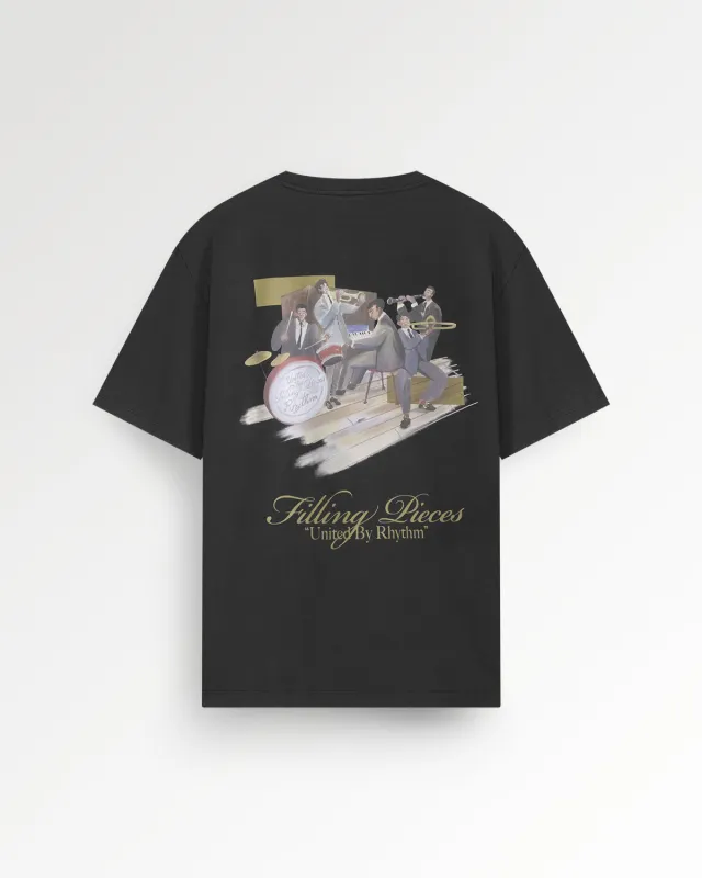 T-shirt Band Vintage Black made by Filling Pieces