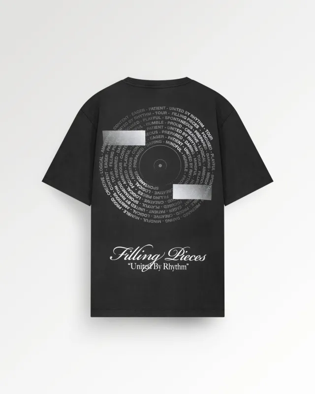 T-shirt Vinyl Vintage Black sold by Filling Pieces