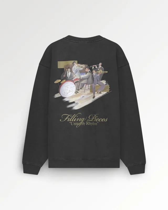 Sweatshirt Band Vintage Black sold by Filling Pieces