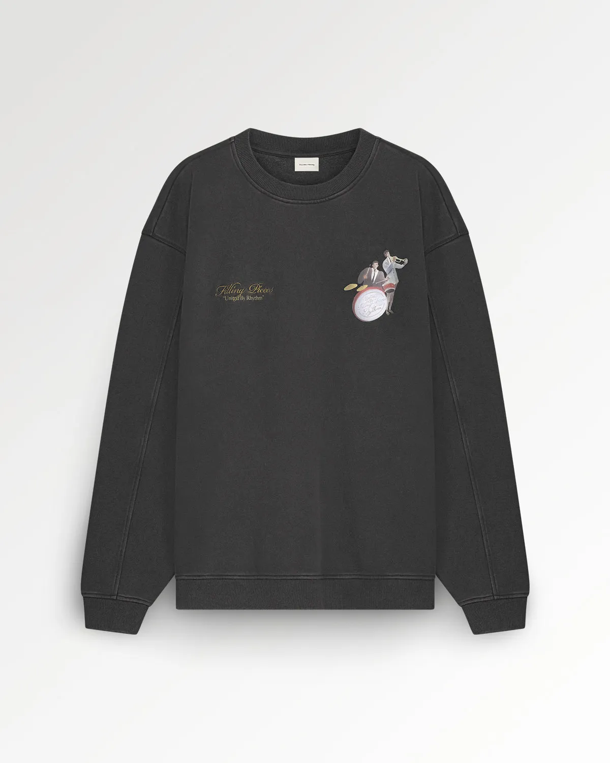 Sweatshirt Band Vintage Black sold by Filling Pieces product image thumbnail 2