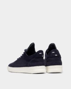 Low Top Suede Organic Navy sold by Filling Pieces