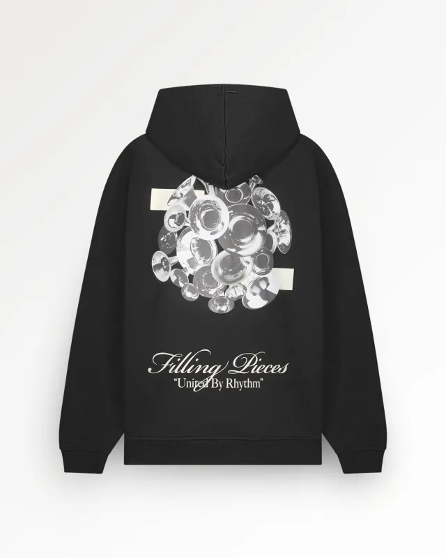 Zip Hoodie Bouquet Black sold by Filling Pieces