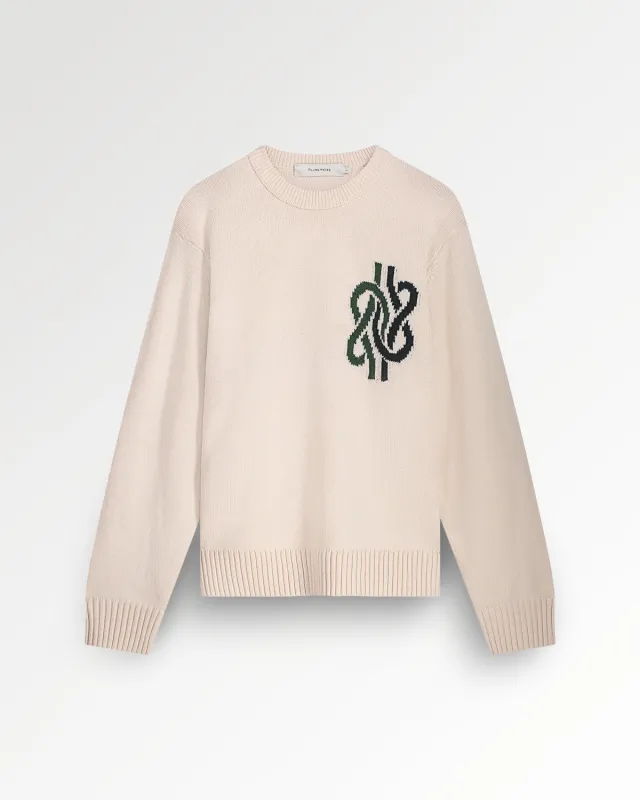 Knit Sweater Knot Antique White made by Filling Pieces
