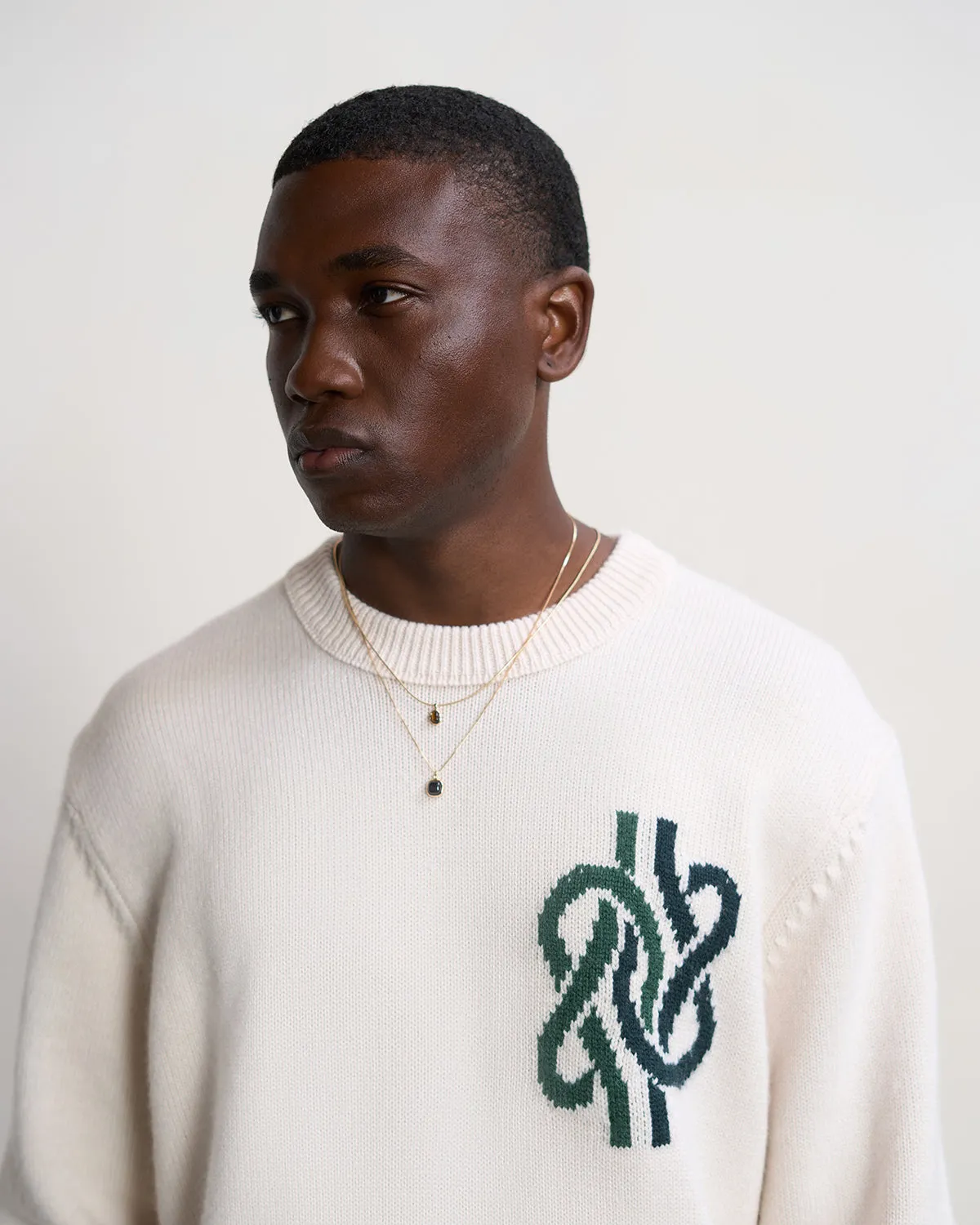 Knit Sweater Knot Antique White sold by Filling Pieces product image thumbnail 4