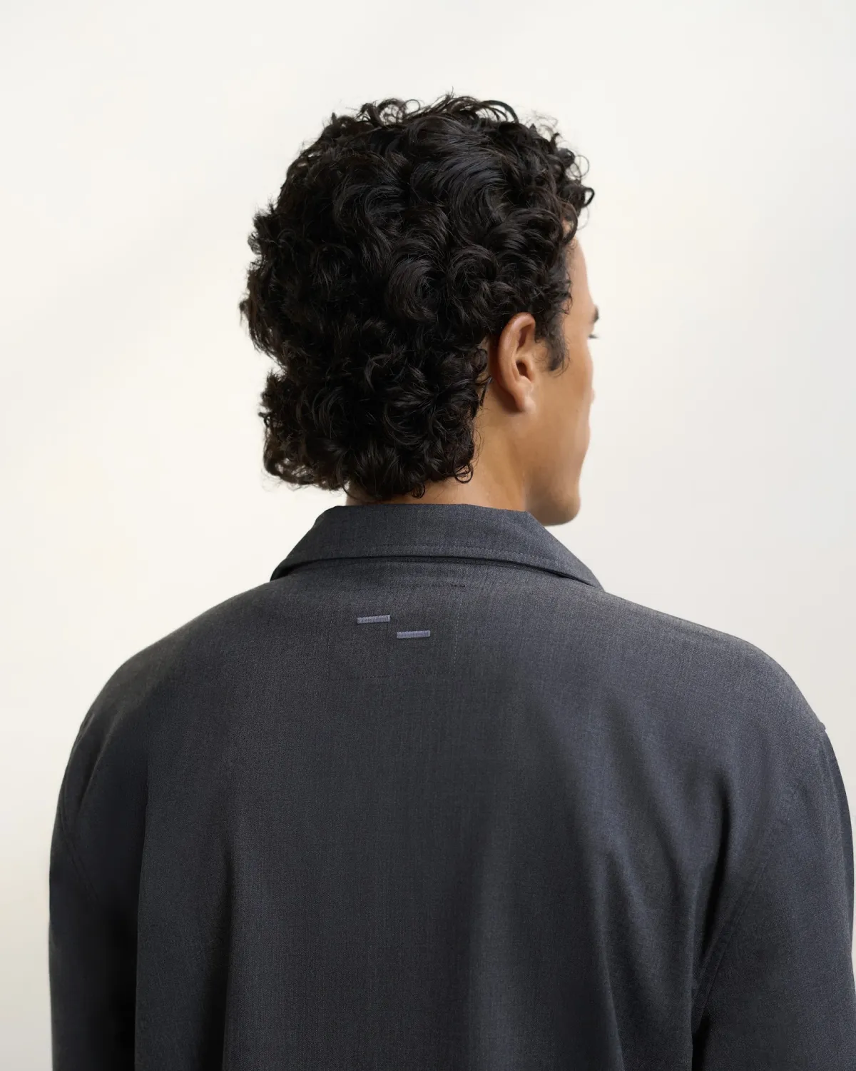 Coach Jacket Twill Wool Grey sold by Filling Pieces product image thumbnail 4