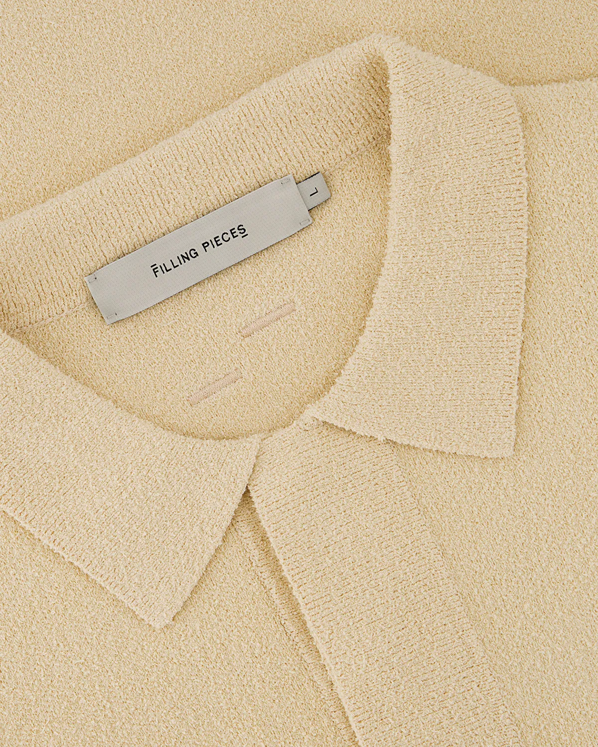 Knit Shirt Boucle Beige sold by Filling Pieces product image thumbnail 3