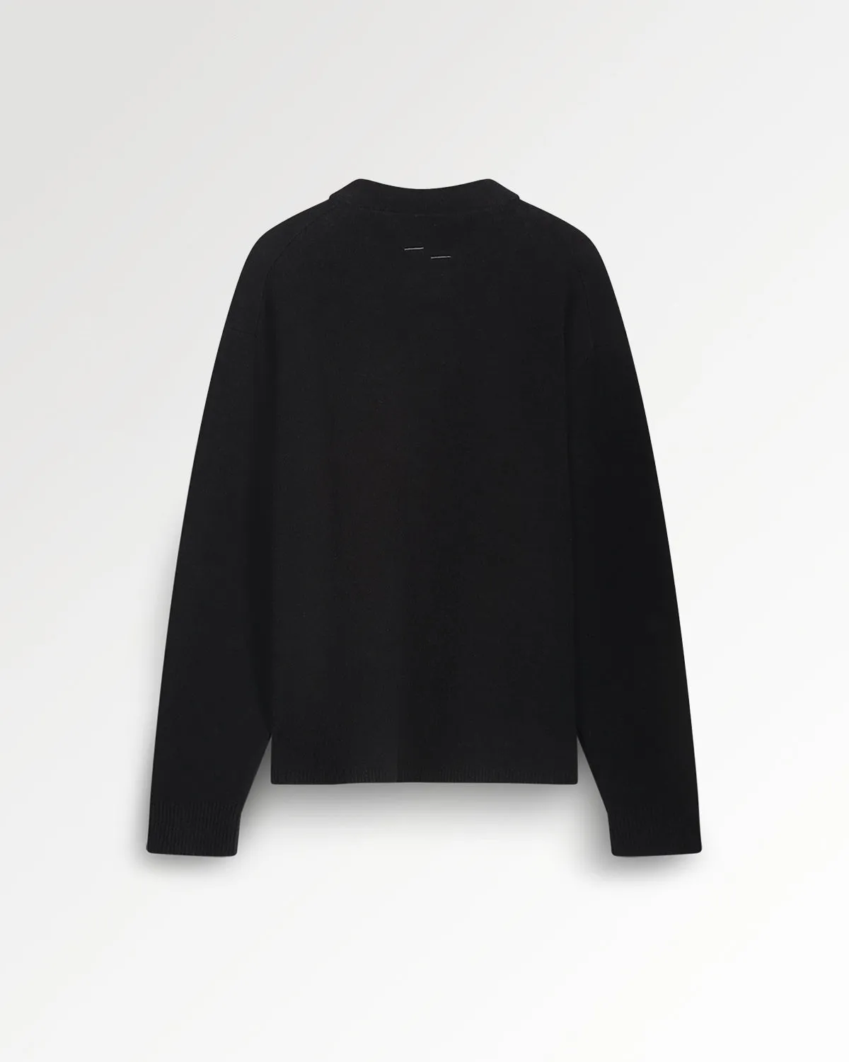 Knit Shirt Boucle Black sold by Filling Pieces product image thumbnail 3