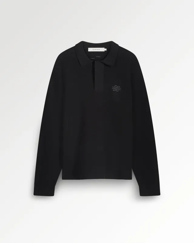 Knit Shirt Boucle Black sold by Filling Pieces
