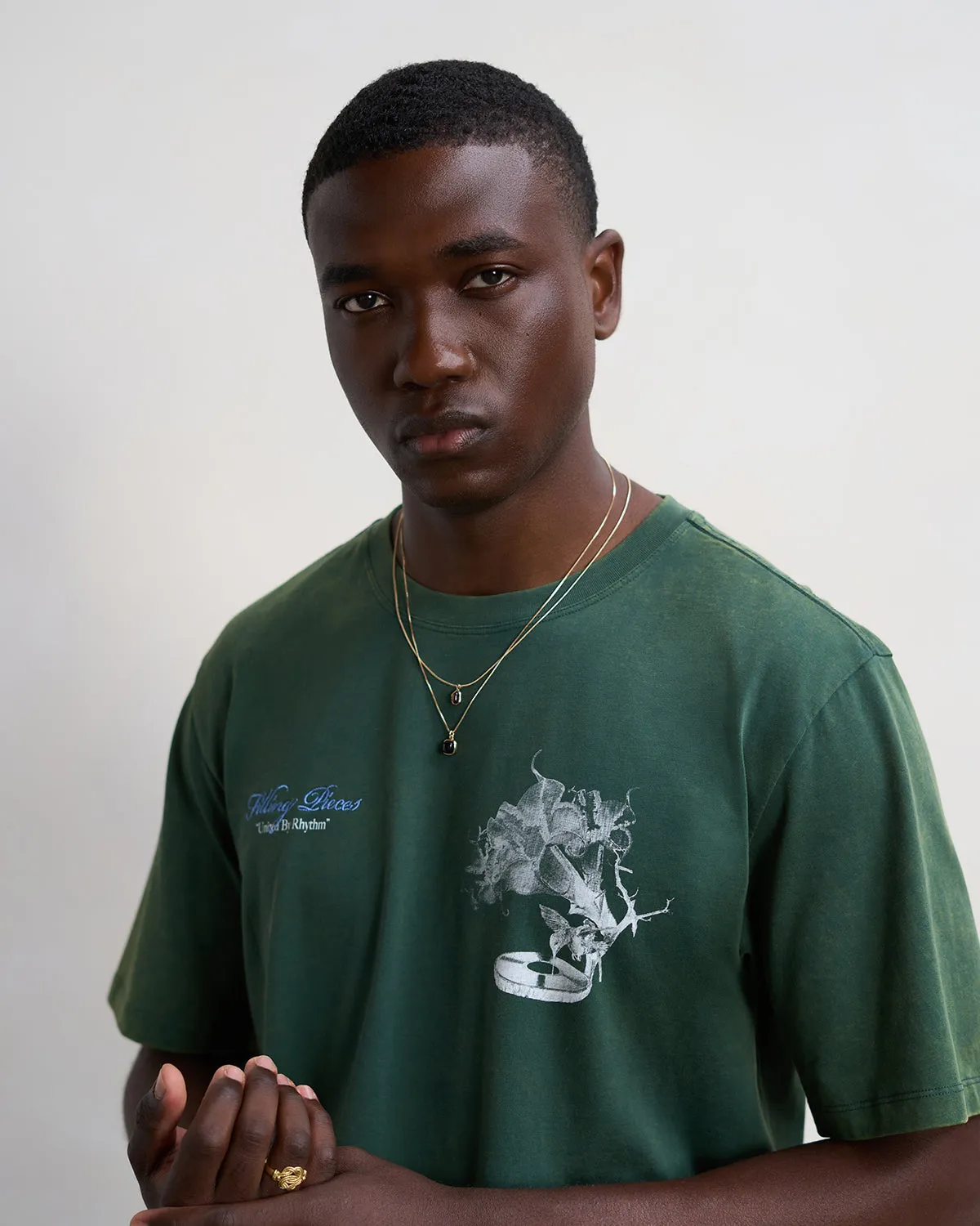 T-shirt Gramophone Vintage Pine sold by Filling Pieces product image thumbnail 5