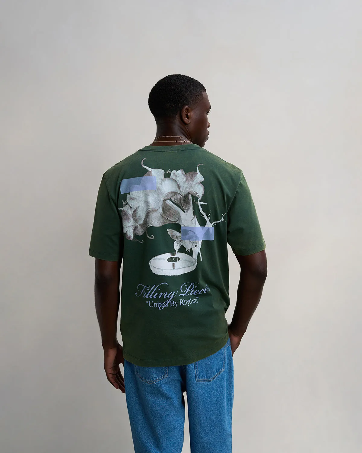 T-shirt Gramophone Vintage Pine sold by Filling Pieces product image thumbnail 4