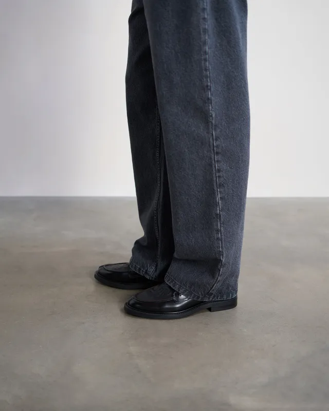 Denim Pants Washed Black sold by Filling Pieces