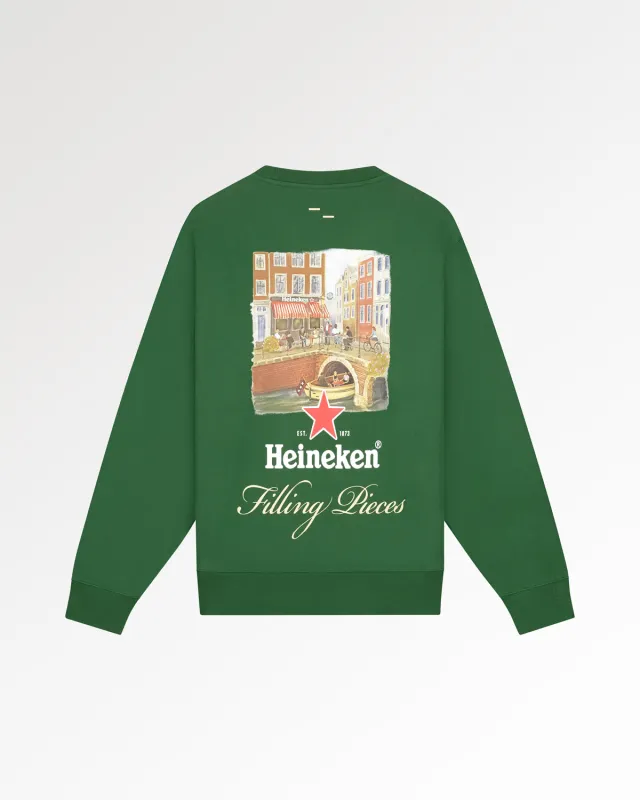 Sweatshirt Heineken Cafe Green sold by Filling Pieces