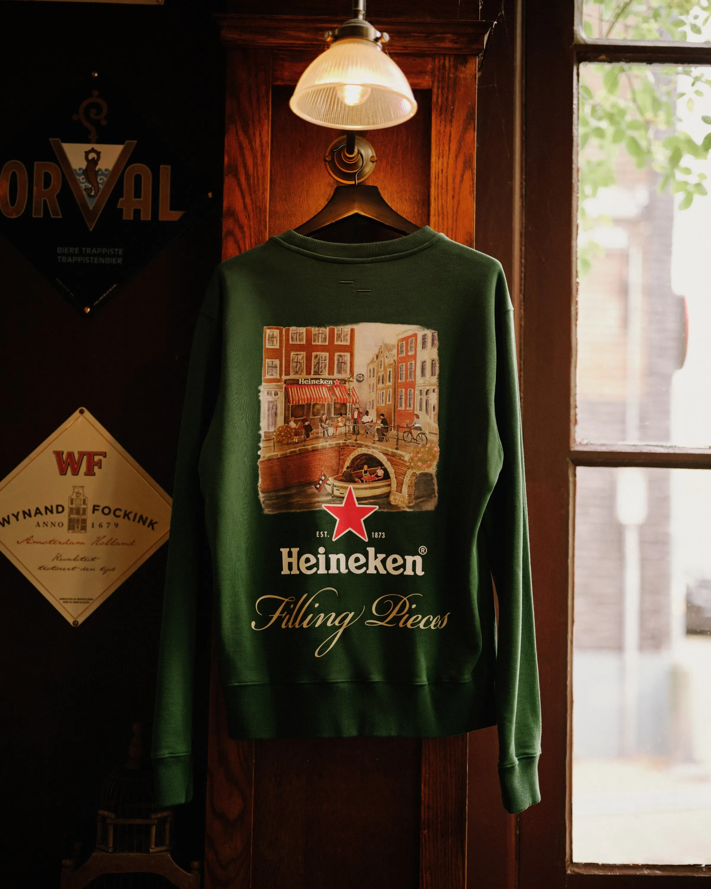 Sweatshirt Heineken Cafe Green sold by Filling Pieces product image thumbnail 2