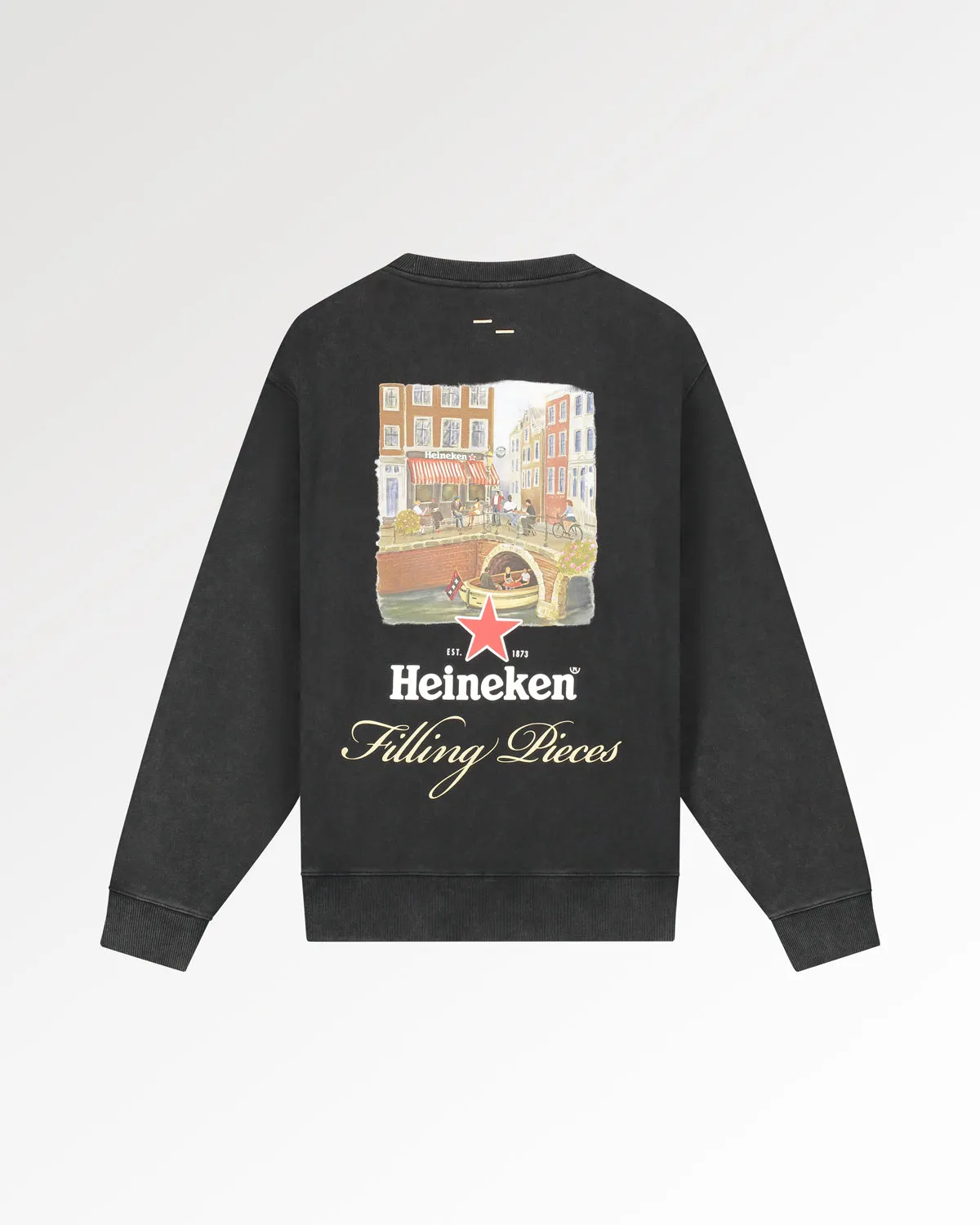 Sweatshirt Heineken Cafe Vintage Black sold by Filling Pieces