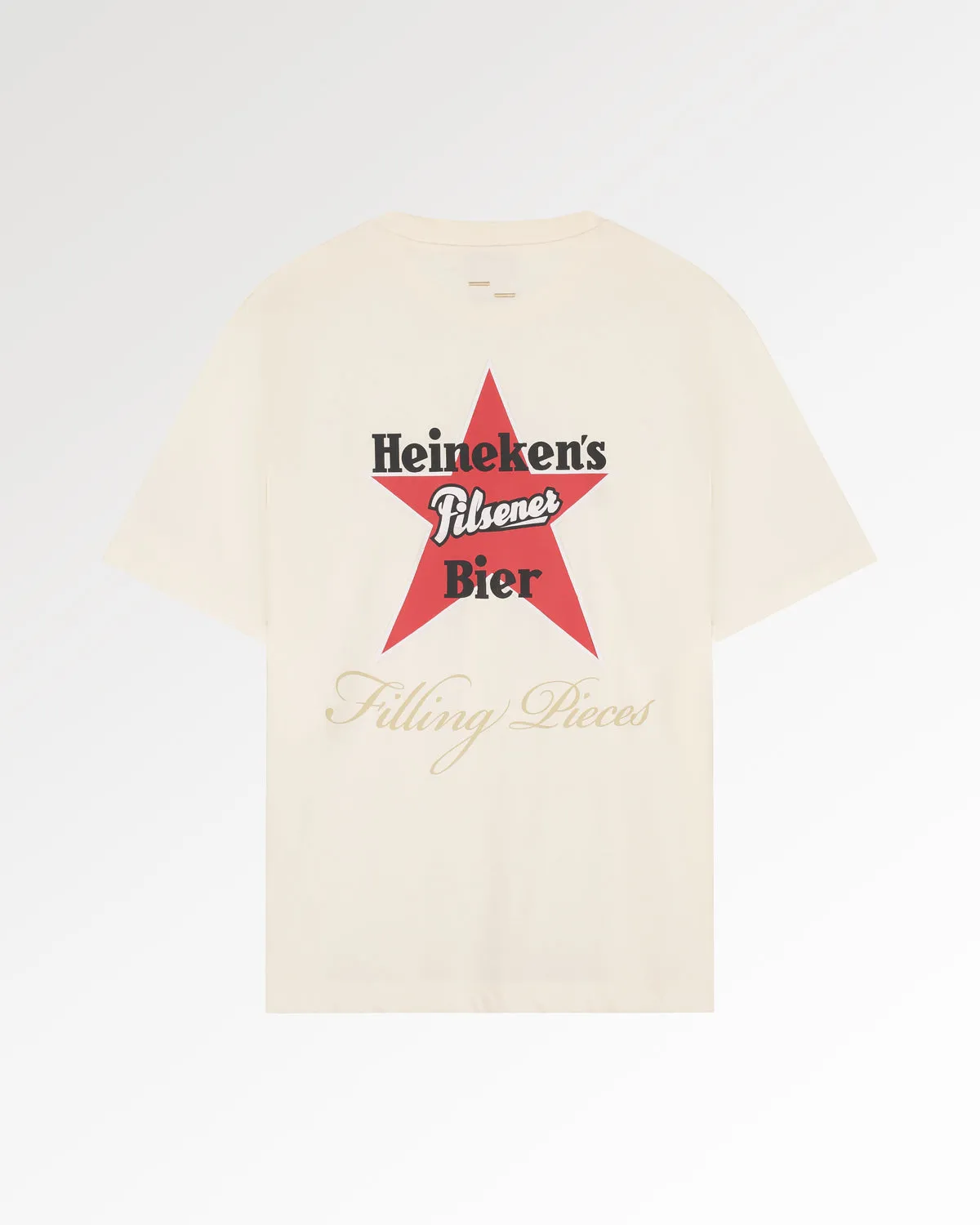 T-shirt Boxy Heineken Vintage Logo Antique White sold by Filling Pieces