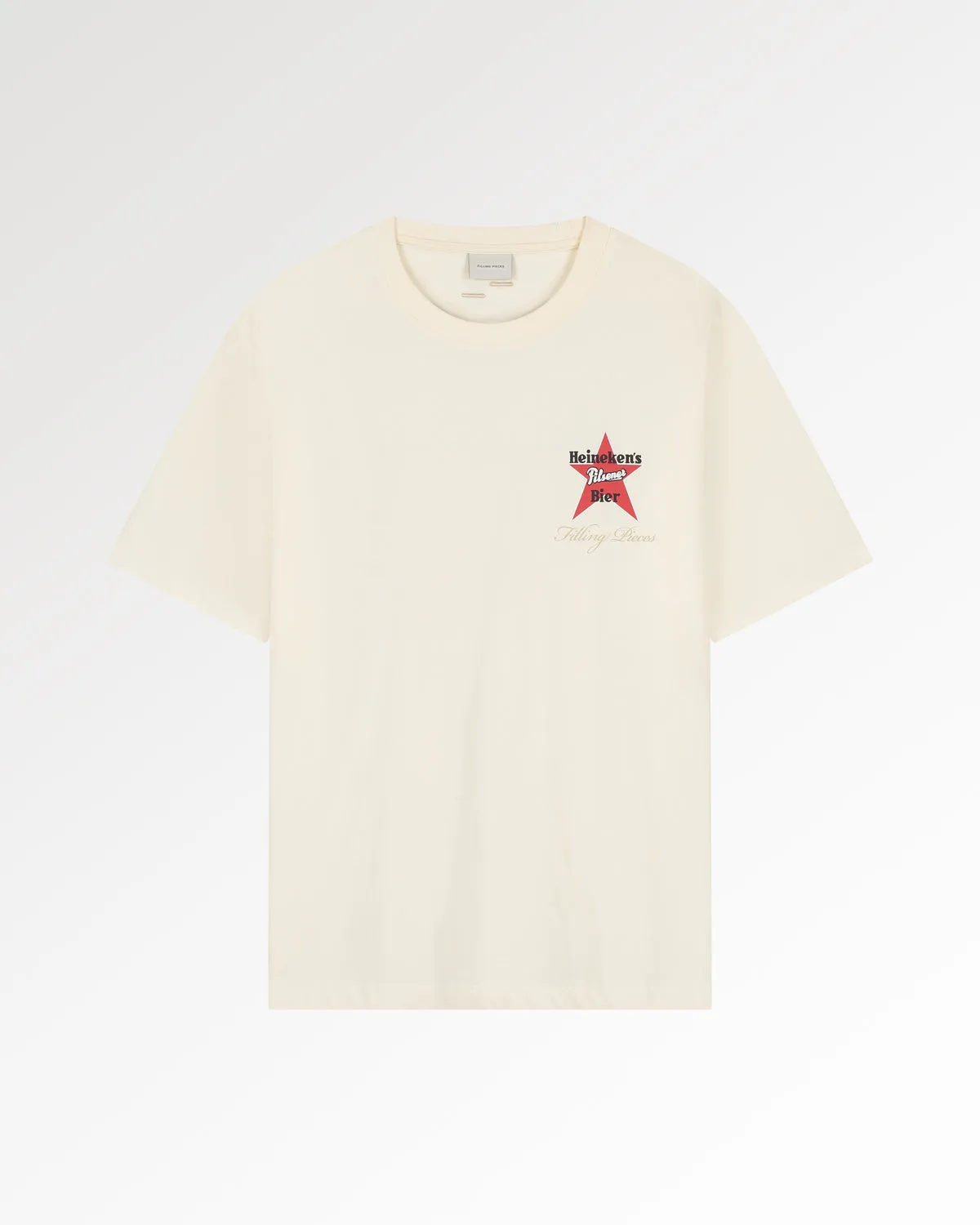 T-shirt Boxy Heineken Vintage Logo Antique White sold by Filling Pieces product image thumbnail 2