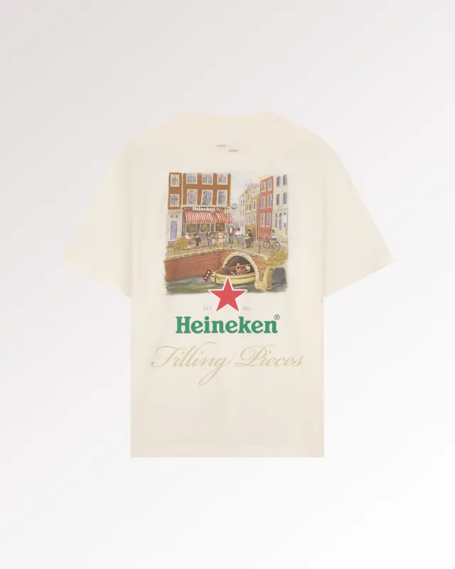 T-shirt Heineken Cafe Antique White made by Filling Pieces
