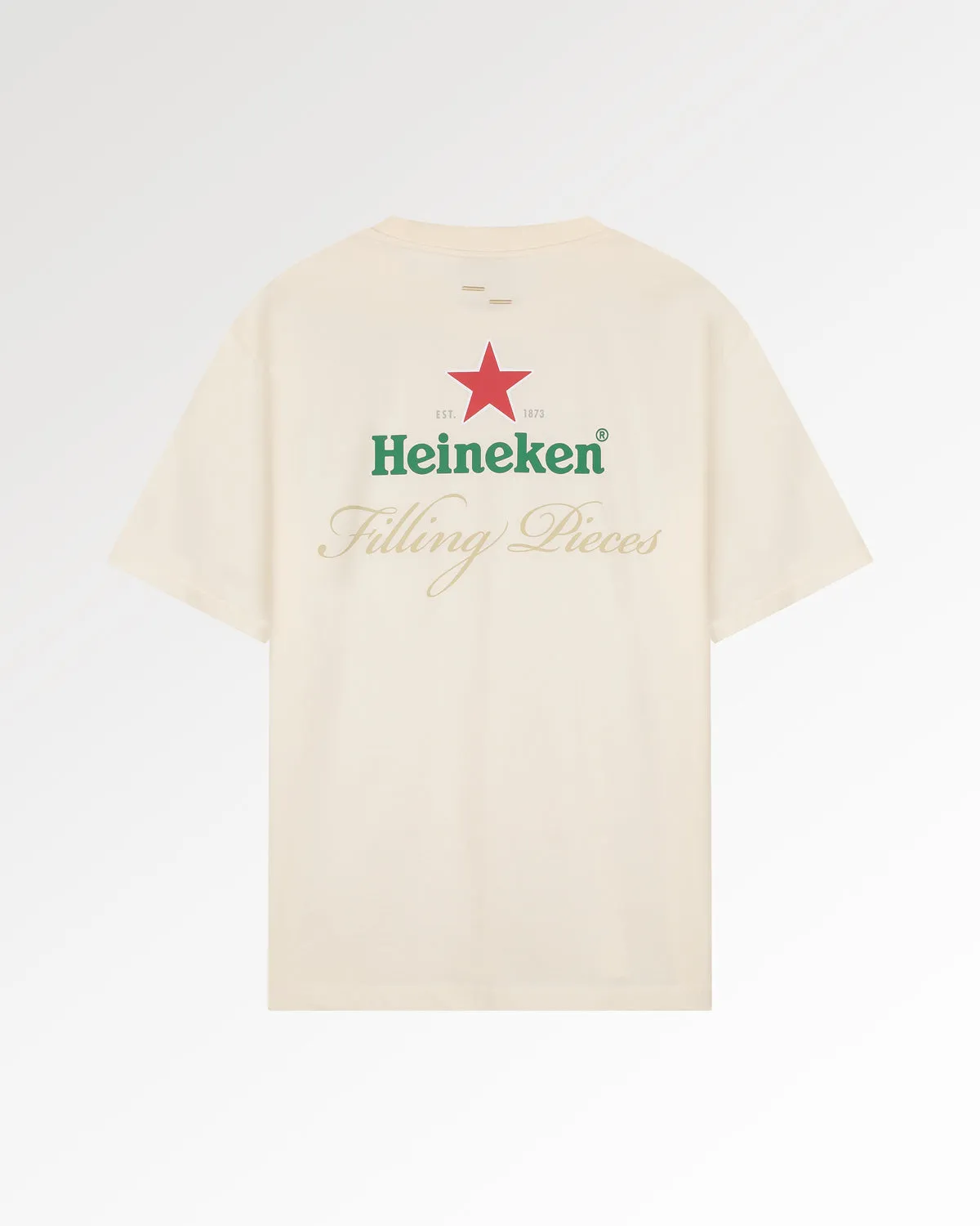T-shirt Heineken Logo Antique White sold by Filling Pieces