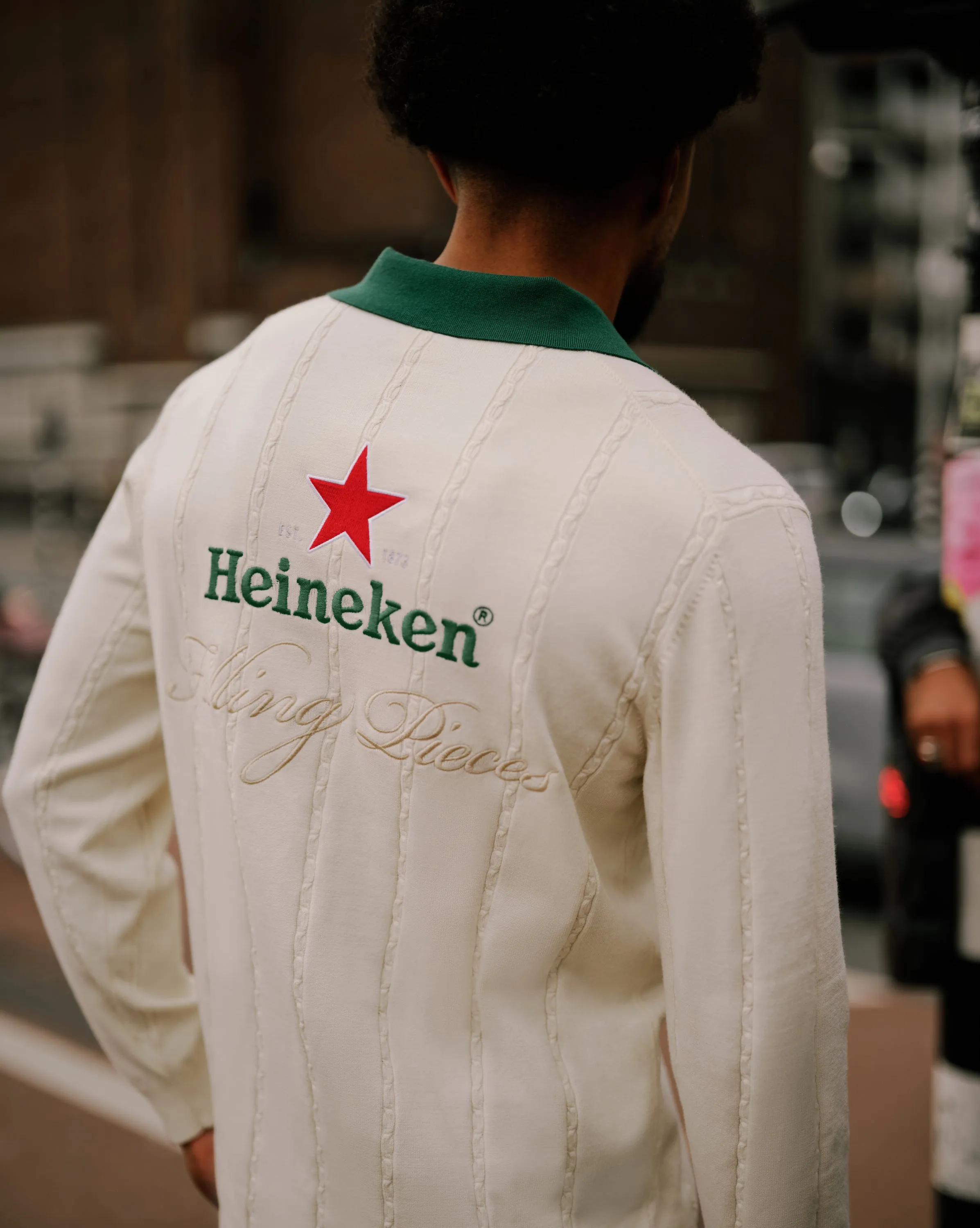 Knit Jersey Heineken Antique White sold by Filling Pieces product image thumbnail 2