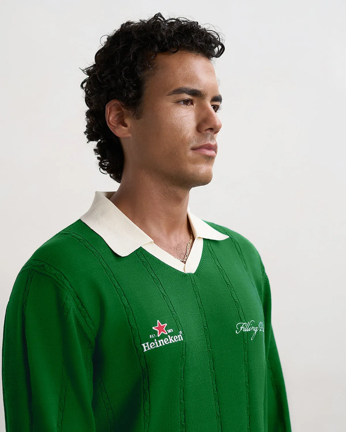 Knit Jersey Heineken Green sold by Filling Pieces product image thumbnail 3