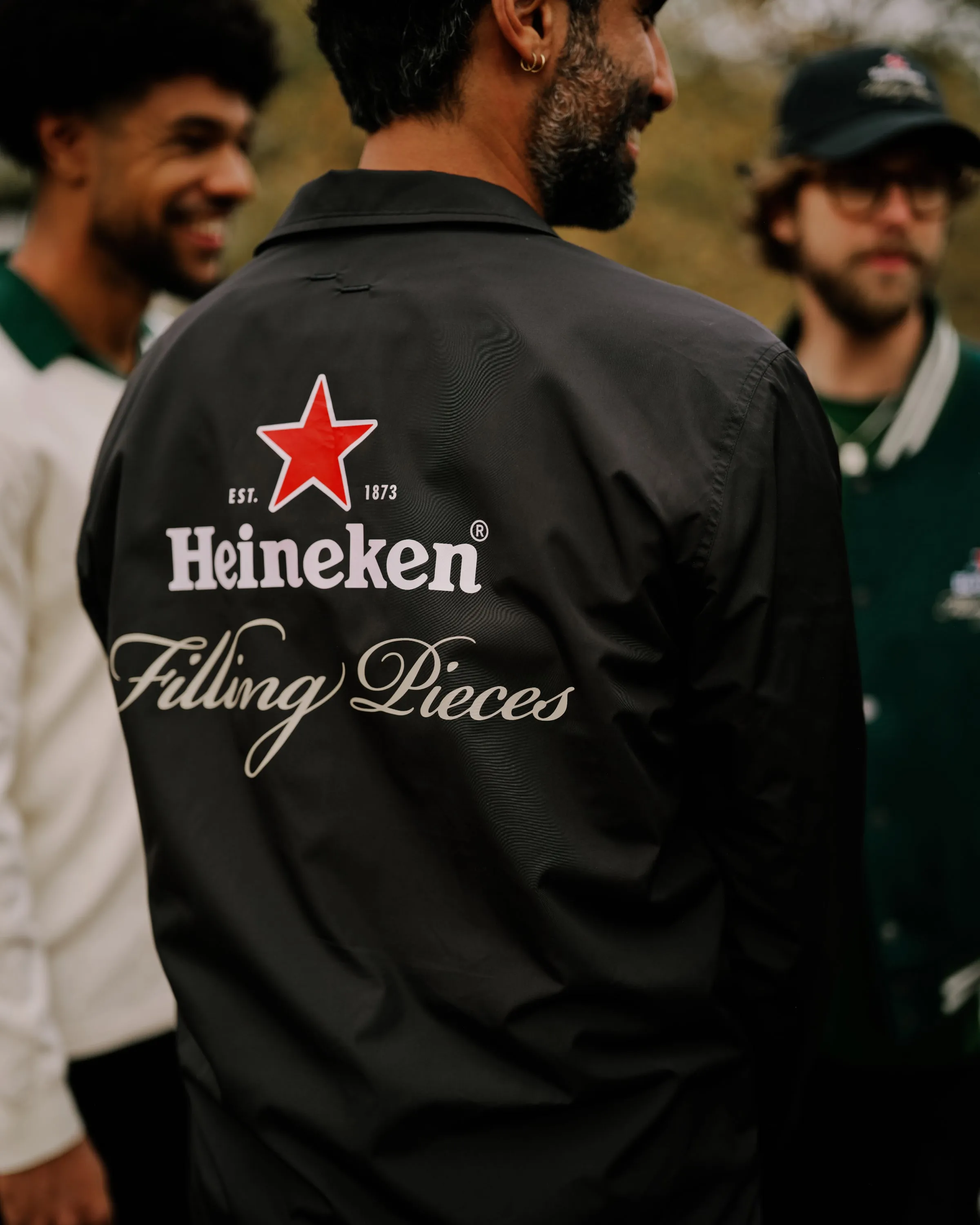Coach Jacket Heineken Black sold by Filling Pieces product image thumbnail 2