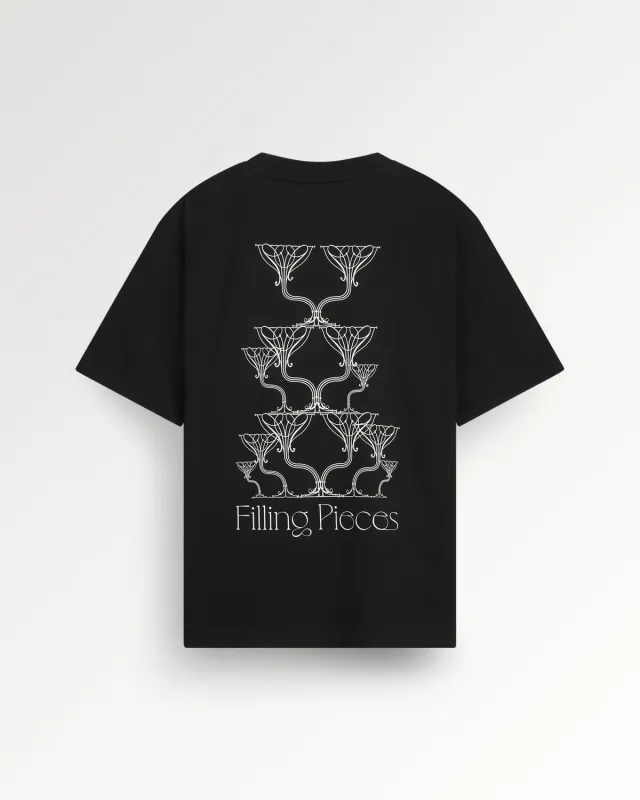 T-shirt Champagne Black made by Filling Pieces