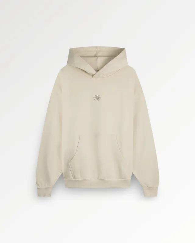 Hoodie Boxy Embroidered Peyote sold by Filling Pieces