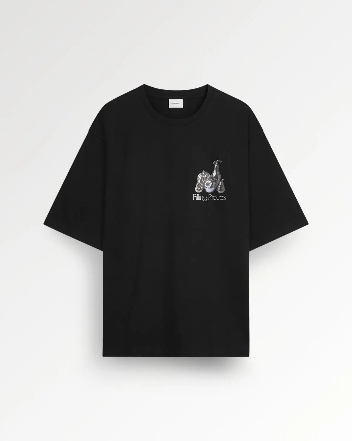 T-shirt Boxy Chrome Fruit Black sold by Filling Pieces product image thumbnail 2
