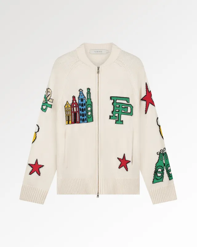 Zip Knit Heineken Antique White sold by Filling Pieces