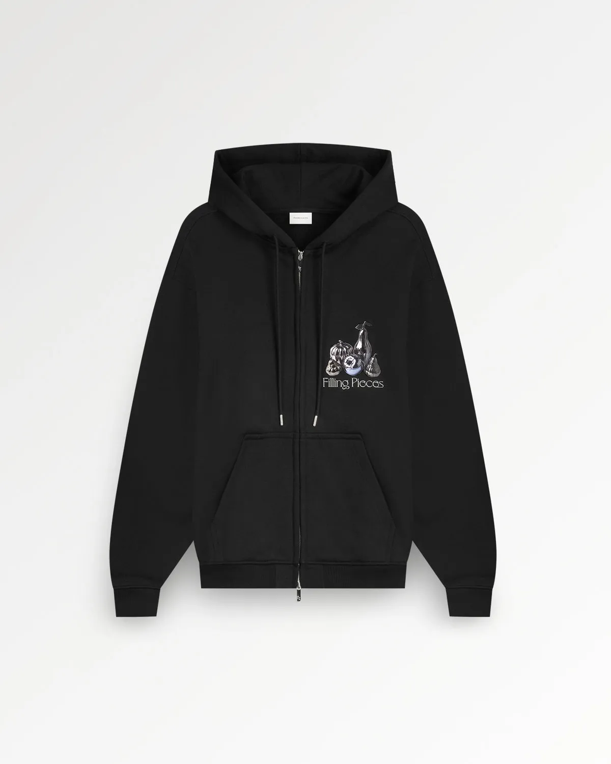 Zip Hoodie Chrome Fruit Black sold by Filling Pieces product image thumbnail 2