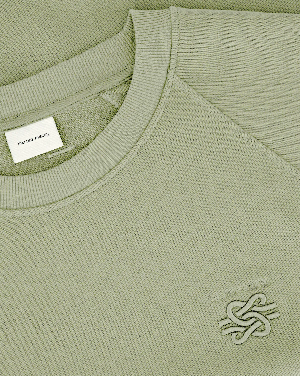 Sweatshirt Embroidered Knot Tea sold by Filling Pieces product image thumbnail 3