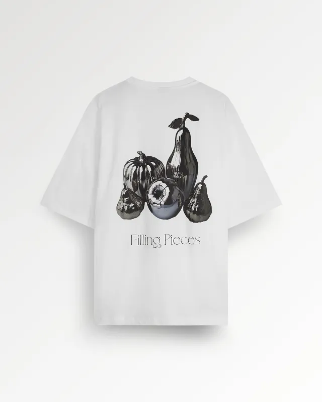 T-shirt Boxy Chrome Fruit White made by Filling Pieces